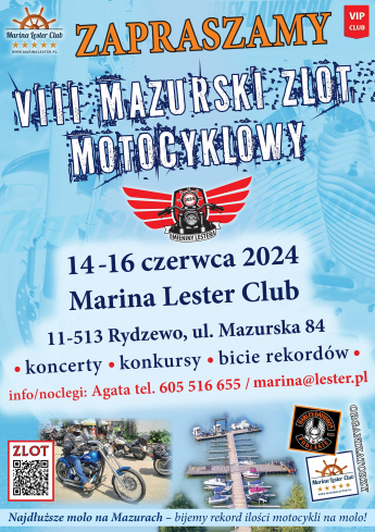 VIII Mazurski Zlot Motocyklowy „Imieniny Lestera”