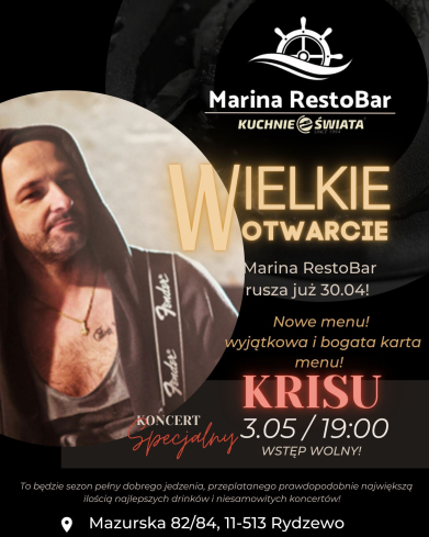 Koncert KriSu w dniu 3 maja, godzina 19:00