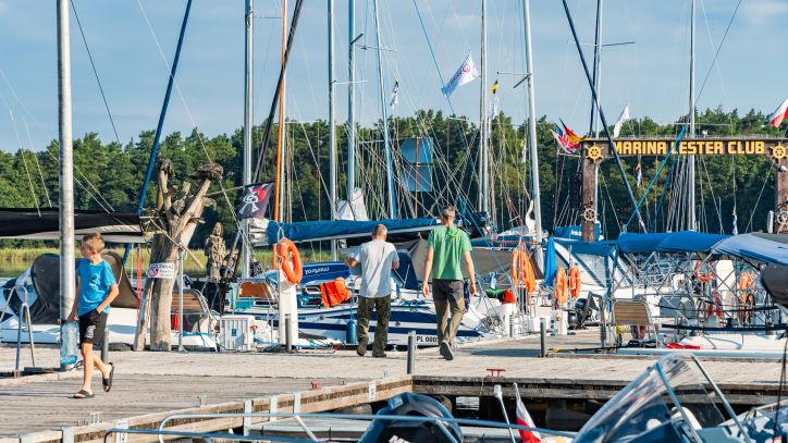 Marina Lester Club, wiele widoków w jednym miejscu